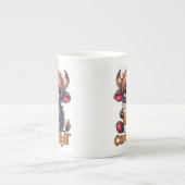 コーヒー・ファースト ボーンチャイナマグカップ (正面)