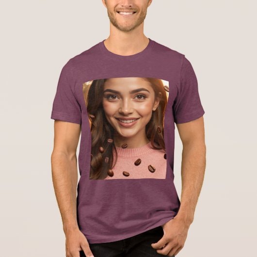 コーヒー フュン - トライブレンドＴシャツ (正面)