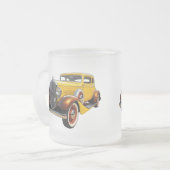 コーヒー フロストグラスマグカップ (正面左)