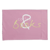 コーヒー&ブックスピローケースセット 枕カバー (正面右)