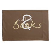 コーヒー&ブックスピローケースセット 枕カバー (正面右)