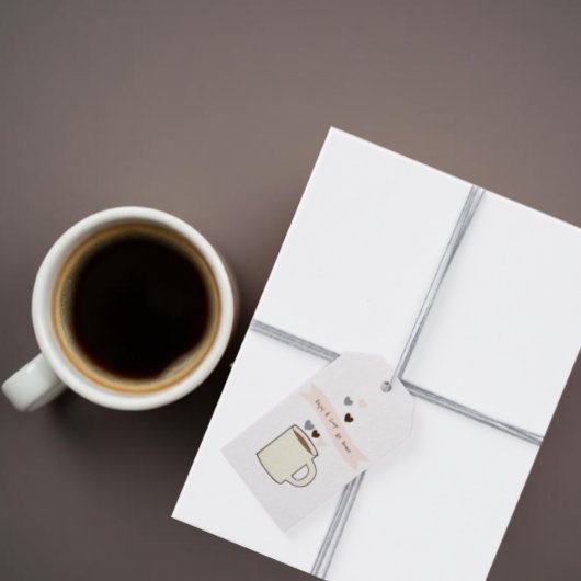 コーヒー ブライダルシャワー お持ち帰りコーヒー ギフトタグ