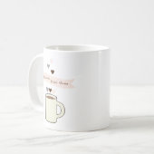 コーヒー ブライダルシャワー コーヒーマグカップ (正面左)