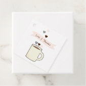 コーヒー ブライダルシャワー フェイバータグ (インサイチュ)