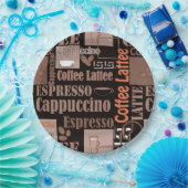 コーヒー ペーパープレート (パーティー)