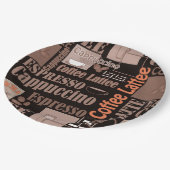 コーヒー ペーパープレート (アングル)