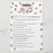 コーヒー&ボウブライダルシャワー新郎は何と言った (正面)