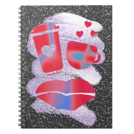 コーヒー、ボーバおよびキス ノートブック