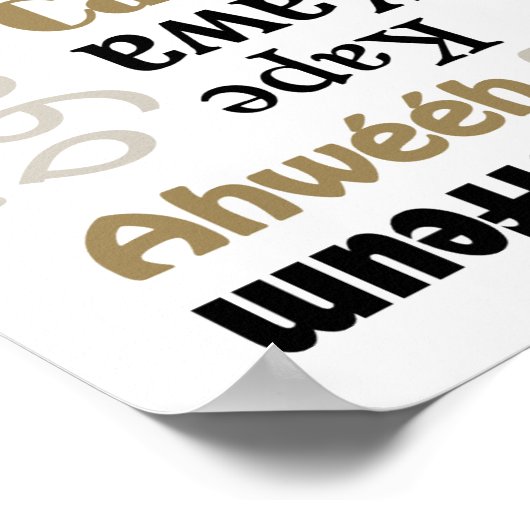 コーヒー ポスター (角)