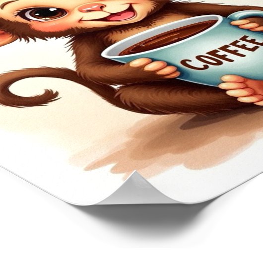 コーヒー ポスター (角)
