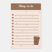 コーヒー ポストイット (正面)