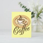 コーヒー ポストカード (スタンド正面)
