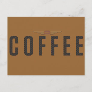 コーヒー ポストカード