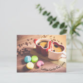 コーヒー ポストカード (スタンド正面)