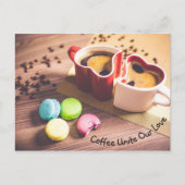 コーヒー ポストカード (正面)