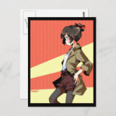 コーヒー ポストカード (正面/裏面)