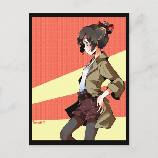 コーヒー ポストカード (正面)