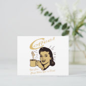 コーヒー ポストカード (スタンド正面)