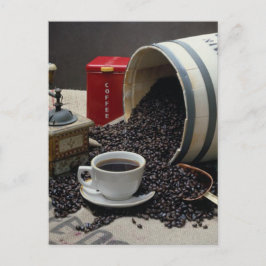 コーヒー ポストカード