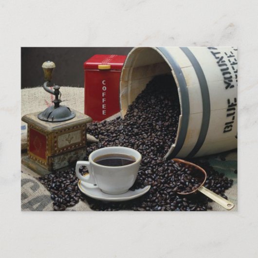 コーヒー ポストカード (正面)