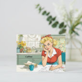 コーヒー ポストカード (スタンド正面)