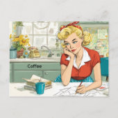 コーヒー ポストカード (正面)