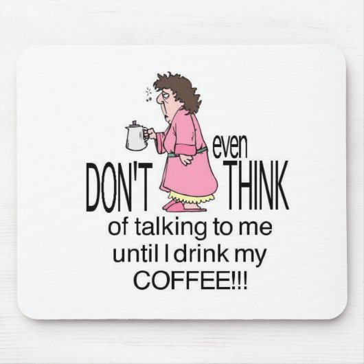 コーヒー マウスパッド (正面)