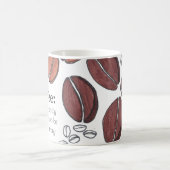 コーヒー:マグが11オズ起きるのは誰も好きじゃないから コーヒーマグカップ (中央)