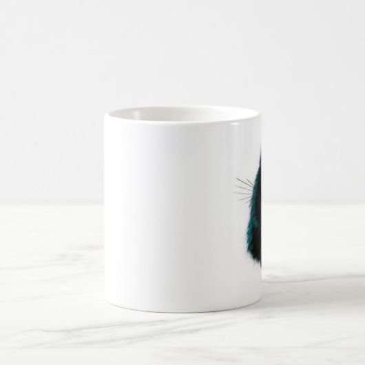 コーヒー・マグのおもしろいで柔らかい猫 コーヒーマグカップ (中央)