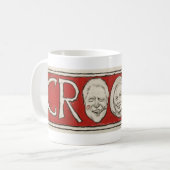 コーヒー・マグのための政治漫画 コーヒーマグカップ (正面左)