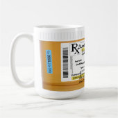 コーヒー・マグのカスタマイズ可能な規定RX コーヒーマグカップ (左)