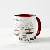 コーヒー・マグのデザインのない日 マグカップ (正面右)