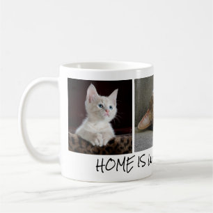 コーヒー・マグのパーソナライズな猫の写真 コーヒーマグカップ