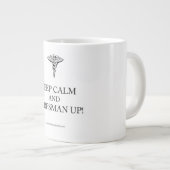 コーヒー・マグの上のCorpsman ジャンボコーヒーマグカップ (正面右)