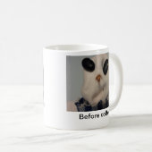 コーヒー・マグの前か後 コーヒーマグカップ (正面右)