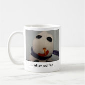 コーヒー・マグの前か後 コーヒーマグカップ (左)