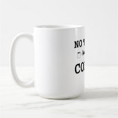 コーヒー・マグの前の発声映画無し コーヒーマグカップ (左)