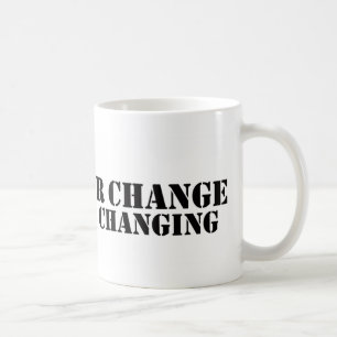 コーヒー・マグの大活字を恐れないで下さい コーヒーマグカップ
