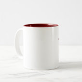 コーヒー・マグの蜂otch "失敗蜂otch " ツートーンマグカップ (正面左)