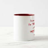 コーヒー・マグの蜂otch "失敗蜂otch " ツートーンマグカップ (中央)