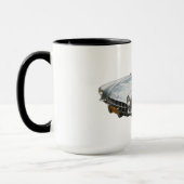 コーヒー・マグの銀色の青1959年のコルベット マグカップ (左)