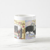 コーヒー・マグのPiperspuddycatsの誕生祝い コーヒーマグカップ (中央)