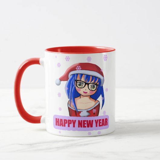 コーヒー・マグはこれ私の認刻極印のクリスマス映画です マグカップ (左)