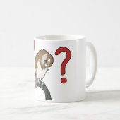 コーヒー・マグはだれですか。 コーヒーマグカップ (正面右)