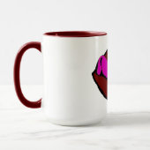 コーヒー・マグをカスタム設計して下さい マグカップ (左)