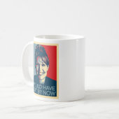 コーヒー・マグを今ごろはもうやめることを持っています コーヒーマグカップ (正面左)