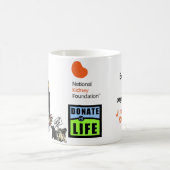 コーヒー・マグを寄付して下さい コーヒーマグカップ (中央)