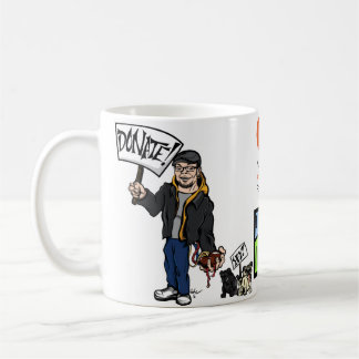 コーヒー・マグを寄付して下さい コーヒーマグカップ