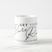 コーヒー・マグを走るためにあなたのバーを得て下さい コーヒーマグカップ (中央)