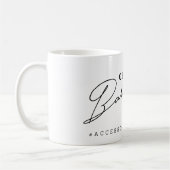 コーヒー・マグを走るためにあなたのバーを得て下さい コーヒーマグカップ (左)